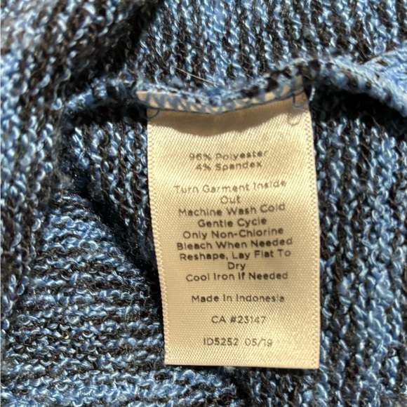 Talbots Blue Tunic, Size L - Picture 8 of 9